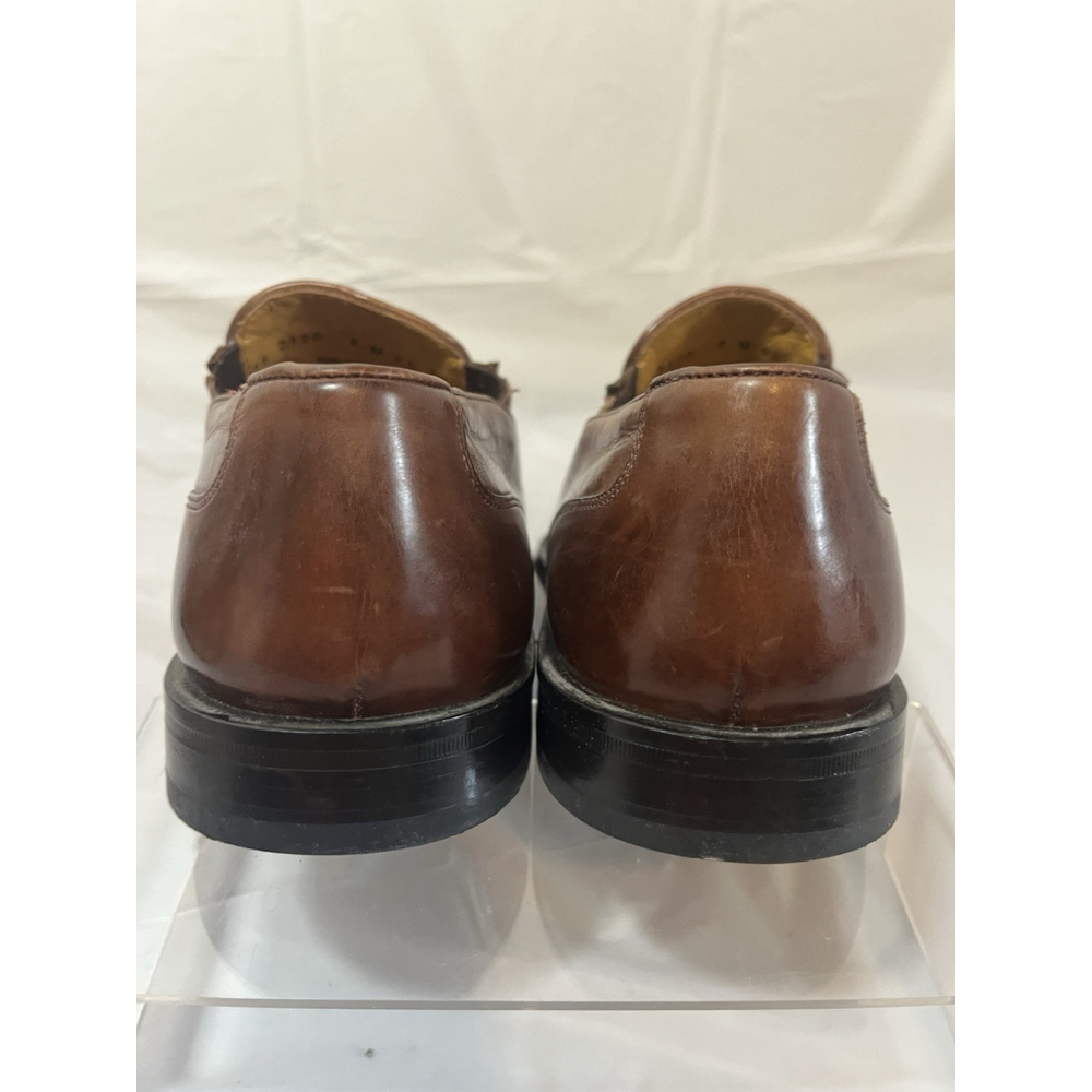 Johnston & Murphy Driver Woven Slip On Loafer size 8 M Brown - Picture 5 of 15